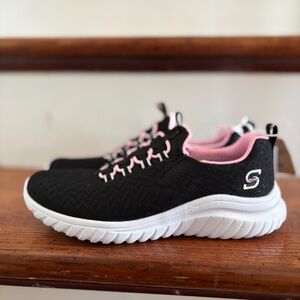 S Sport By Skechers Kids' Vana Sneakers • Girls • Size 1 • Memory Foam Insole